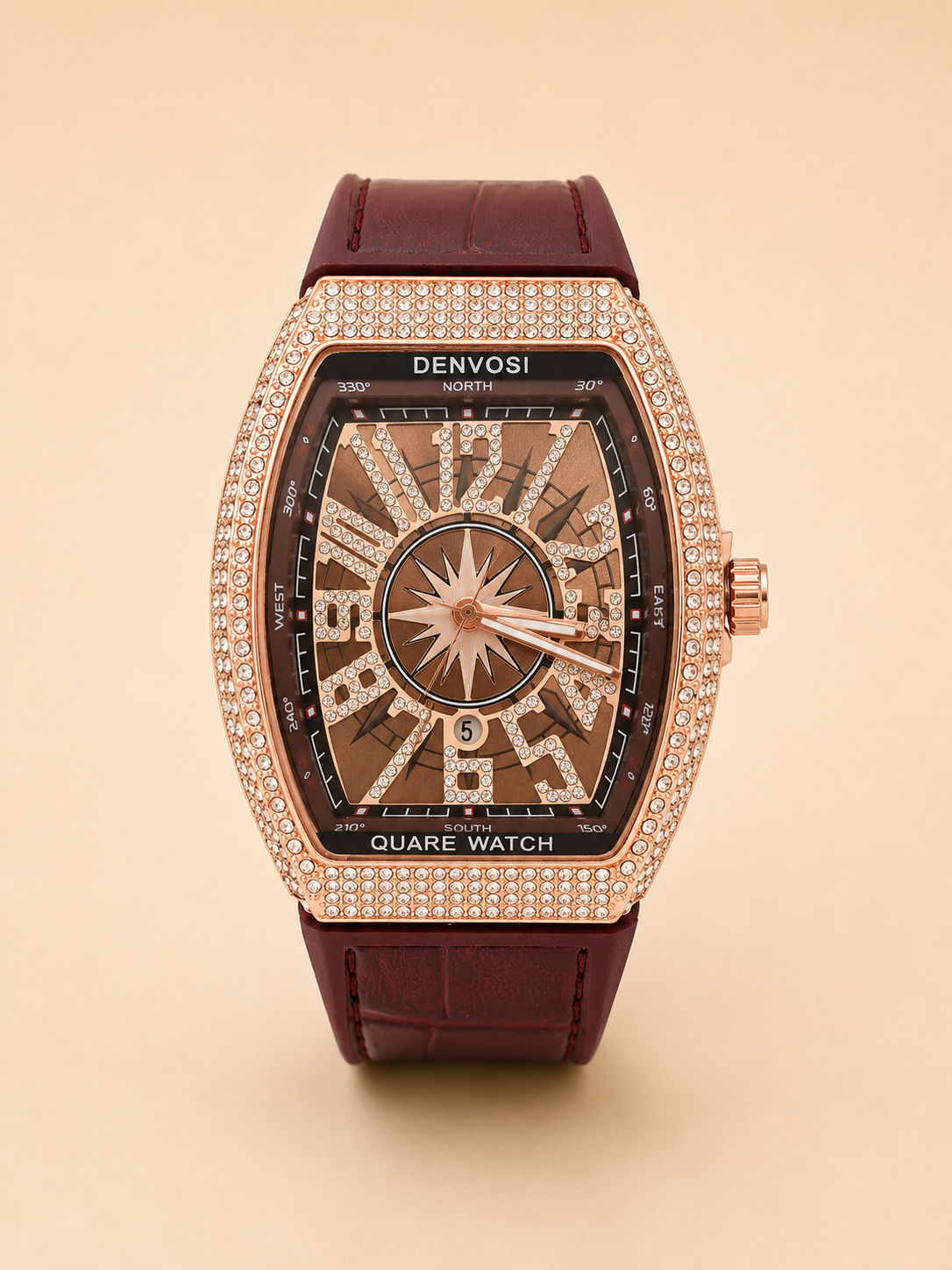 Denvosi Auburn Diamond Chrono